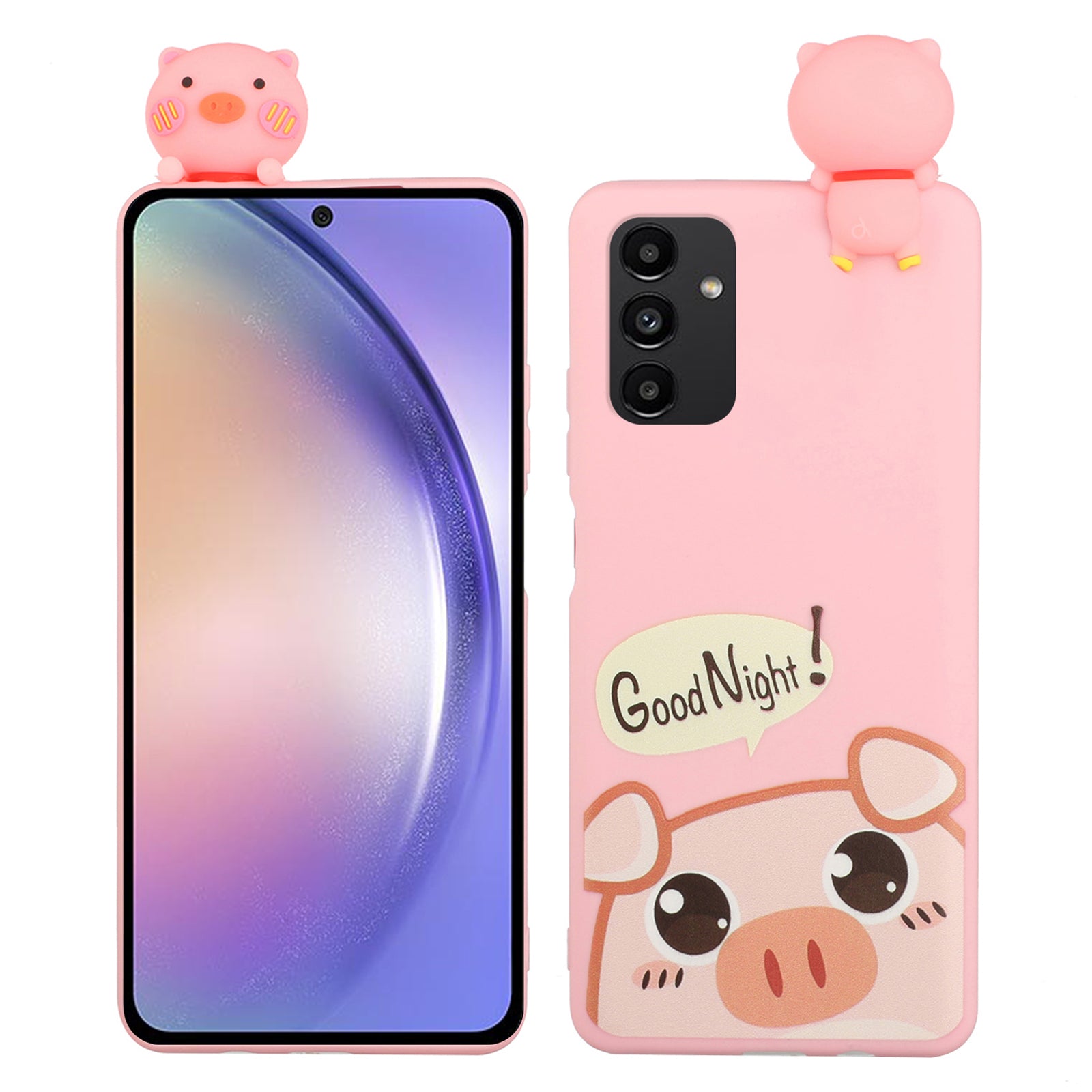 For Samsung Galaxy A54 5G TPU Silicone Phone Cover Cartoon 3D Animal Figure Cute Phone Case For Samsung Galaxy A54 5G TPU Silicone Phone Cover Cartoon 3D Animal Figure Cute Phone Case